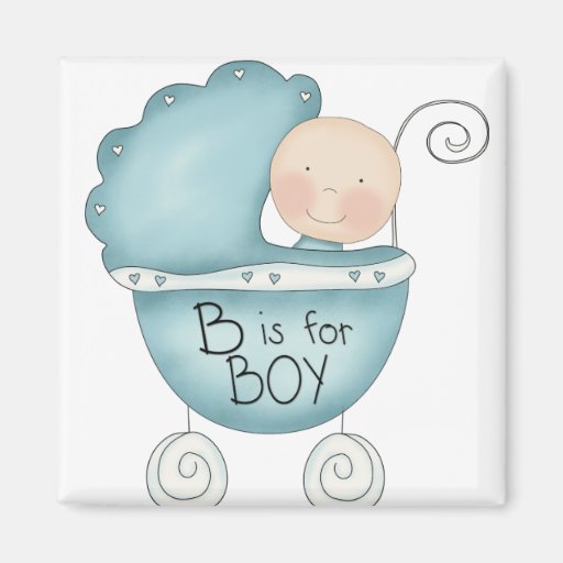 B is for boy magnet