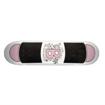 B is for BRIDE PINK Skate Deck