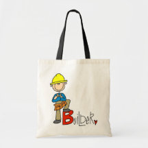 B is for Builder Canvas Bags