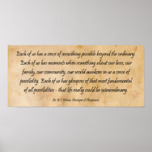 B J Palmer Extraordinary Life Chiropractic Posters