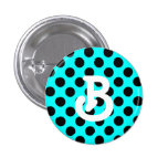 B Monogram Button