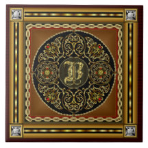 B Monogram Premium Best viewed large. see notes Tile