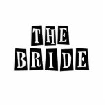 B&W Retro Stamp - The Bride Photo Cut Out