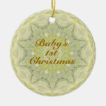 BABIES FIRST CHRISTMAS ORNAMENT
