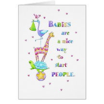 Babies, Nice People Greeting Card