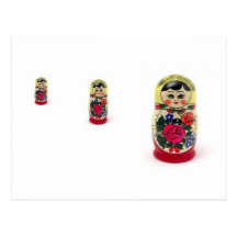 babushka post cards