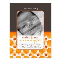 BABY ANNOUNCEMENT ::  hello baby 5 Post Cards