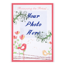 Baby Announcement with your own photo added