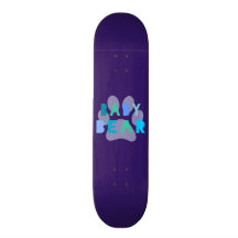 Baby bear - blue skate boards