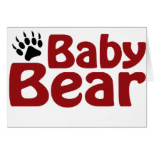Baby Bear Claw Cards
