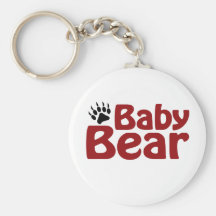 Baby Bear Claw Keychains
