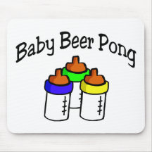 Baby Beer Pong Mousemat
