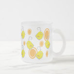 baby bird yellow pattern mug