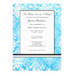 Baby Blue Baby Shower Invitation