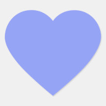 Baby Blue Heart Sticker