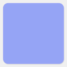 Baby Blue Square Sticker