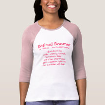 Baby Boomer T-shirt - Womens