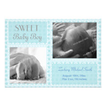 Baby Boy Announcement