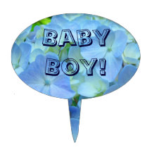 Baby Boy Cake Toppers Dessert Decorations Picks