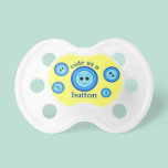 Baby Boy "Cute as a Button" Pacifier pacifiers