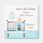 Baby Boy Nursery Refrigerator Magnet