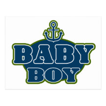 Baby Boy Postcard