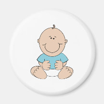 Baby Boy Refrigerator Magnets