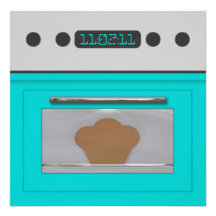 Baby Bun Recipe Invitation(aqua)