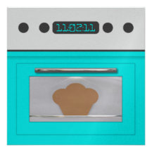 Baby Bun Recipe Invitation(aqua)