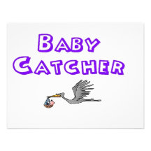 baby catcher invitations