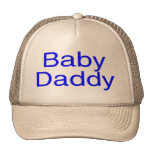 Baby Daddy Blue Trucker Hats