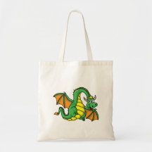 Baby Dragon Canvas Bag