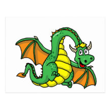 Baby Dragon Post Cards