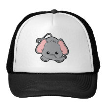 Baby Elephant Cutie Trucker Hats