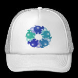 BABY ELEPHANTS BLUE hats