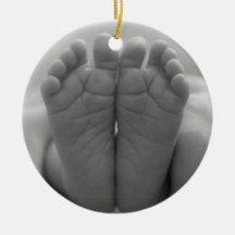Baby Feet Christmas Tree Ornaments
