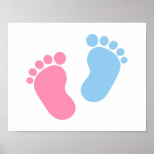 Baby feet print