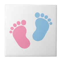 Baby feet tiles