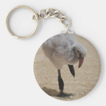 Baby Flamingo  Keychain