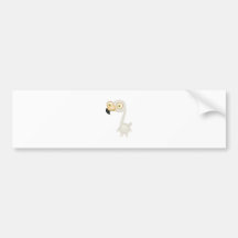 Baby Flamingo - My Conservation Park Bumper Stickers