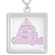 Baby Girl Ask About My Granddaughter Gifts Personalized Necklace