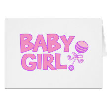 Baby Girl Card