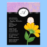 Baby Girl Cute Shower invitations