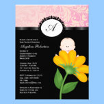 Baby Girl Cute Shower invitations