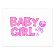 Baby Girl Postcards