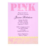 Baby Girl Shower, Cute Custom Invite