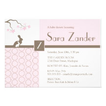 Baby Girl Shower Invitation