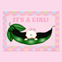 Baby Girl Shower Invitation invitations