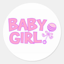 Baby Girl Sticker