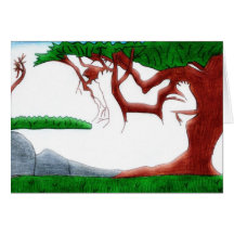 Baby in the Tree Cards